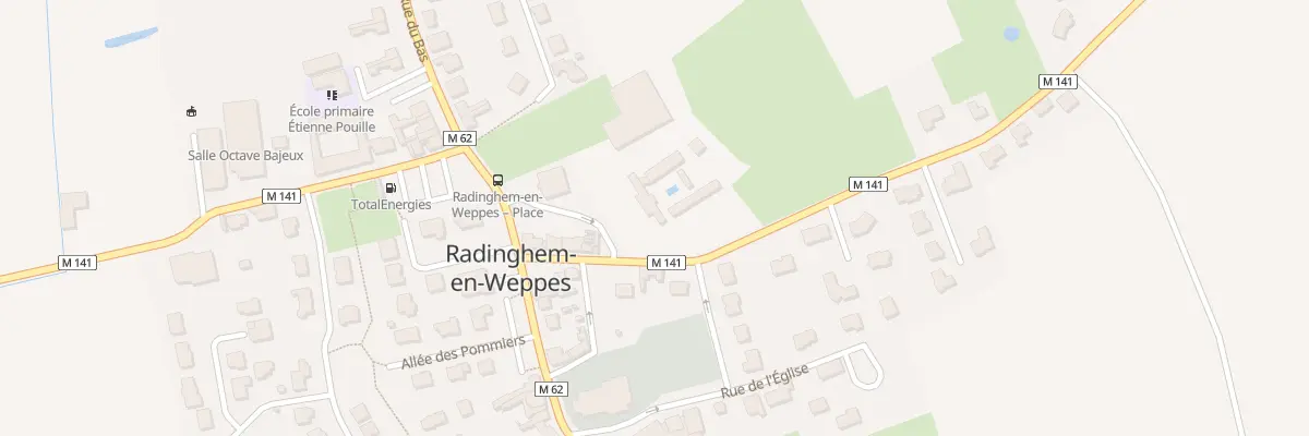 Plan du 8 Rue Pontchel Boutry à Radinghem-en-Weppes
