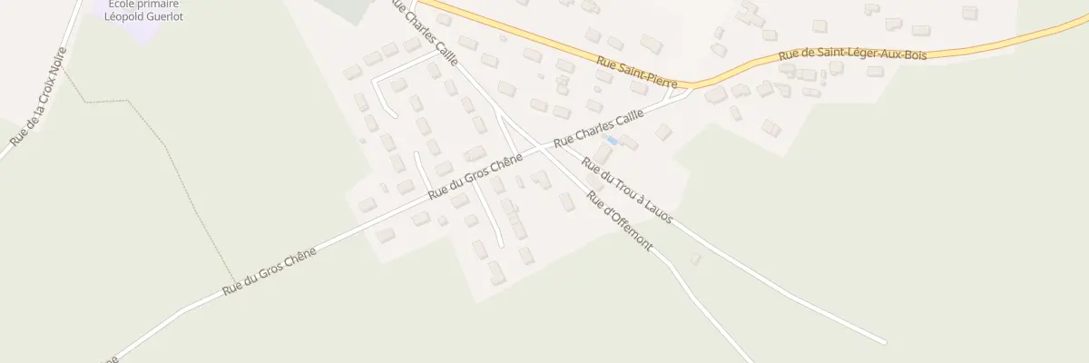 Plan du 2 Rue d’Offemont à Montmacq