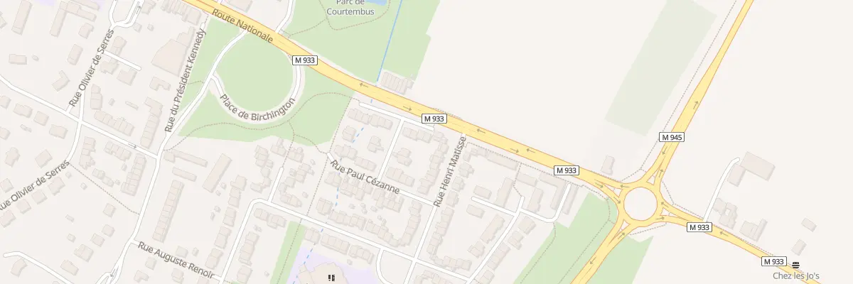 Plan du 12 Rue Paul Gauguin à La Chapelle-d’Armentières