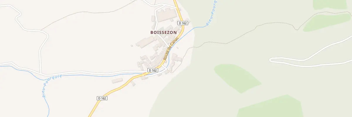 Plan du 5538 Boissezon à Murat-sur-Vèbre