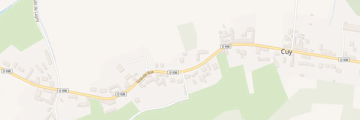 Plan du 74 Gr Grande Rue à Cuy