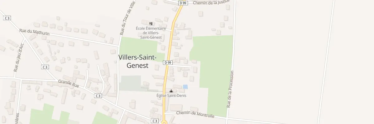 Plan du 19A Rue de l’Eglise à Villers-Saint-Genest