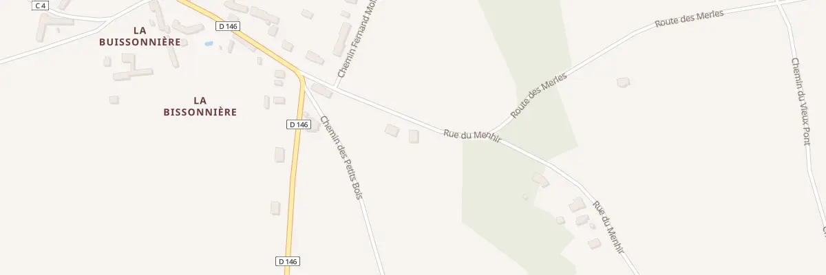 Plan du 2 Rue du Menhir à Pers-en-Gâtinais