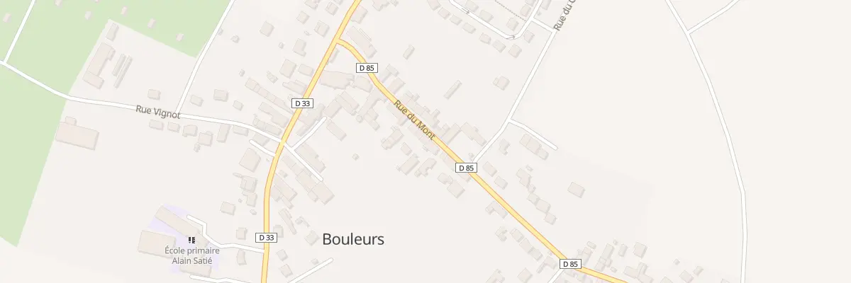 Plan du 10B Rue du Mont à Bouleurs