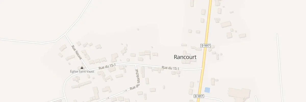 Plan du 8 Rue du 15-1 à Rancourt