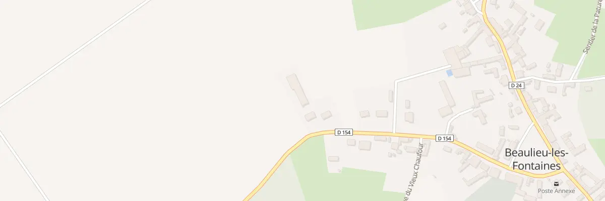 Plan du 29 Rue Jeanne d’Arc à Beaulieu-les-Fontaines