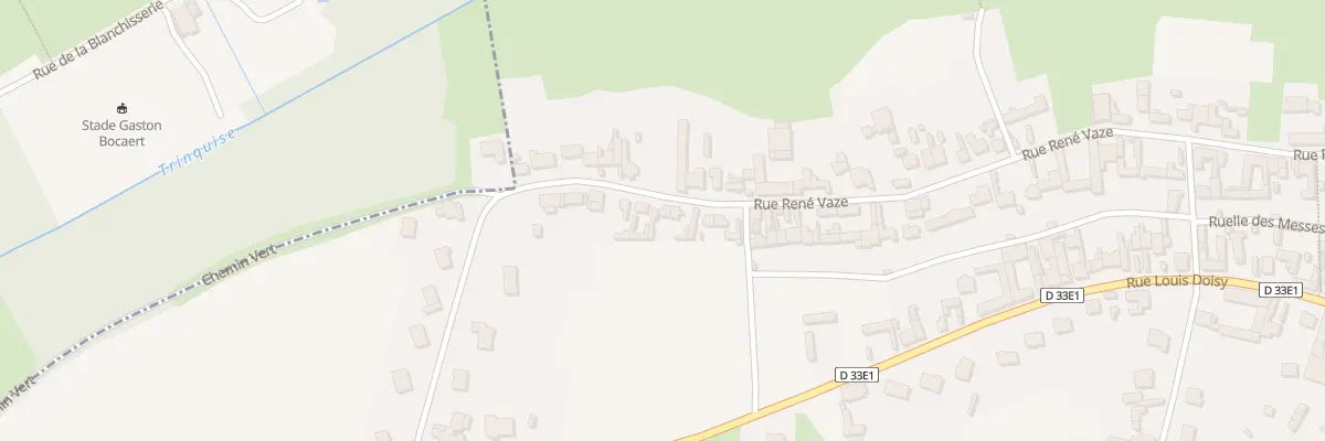 Plan du 61 Rue René Vazé à Pelves