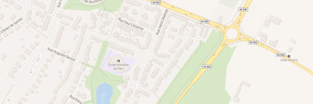 Plan du 1 Rue Eugène Delacroix à La Chapelle-d’Armentières