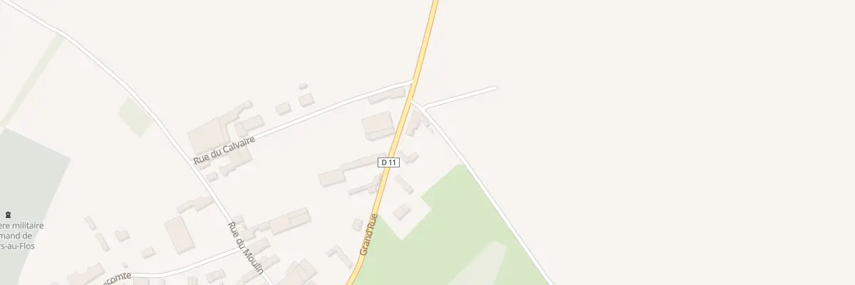 Plan du 40 Gr Grand Rue à Villers-au-Flos