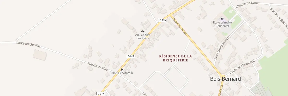 Plan du 103 Rte d’Arras à Bois-Bernard