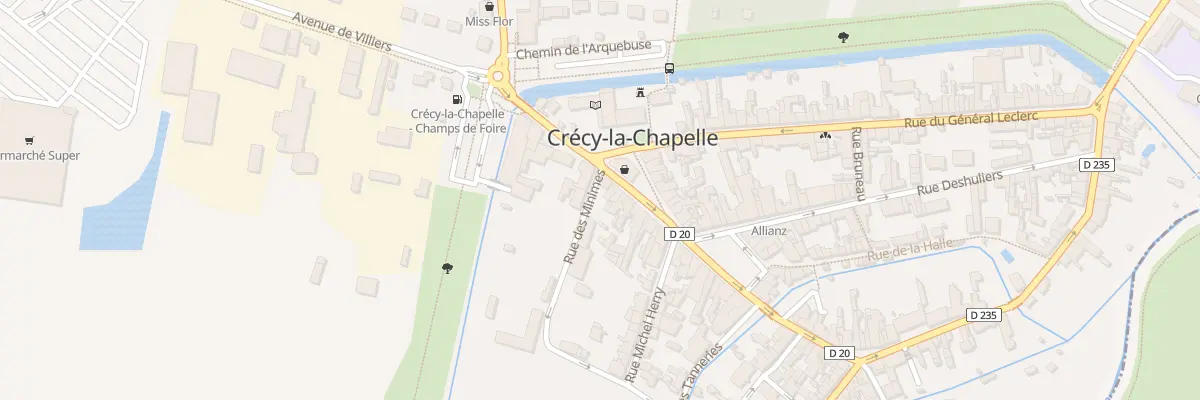 Plan du 19 Rue du Marché à Crécy-la-Chapelle