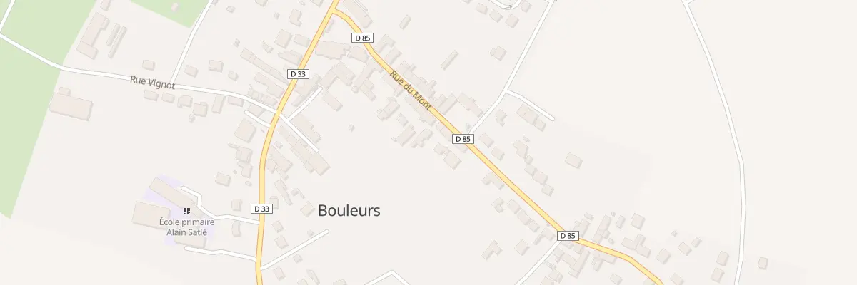 Plan du 16 Rue du Mont à Bouleurs
