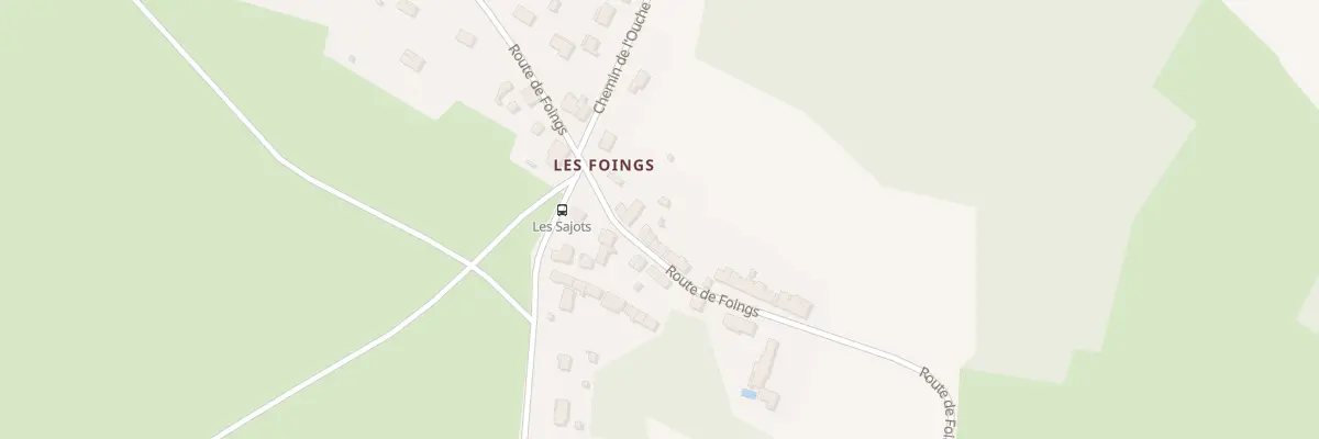 Plan du 83A Rte des Foings à Cosne-Cours-sur-Loire