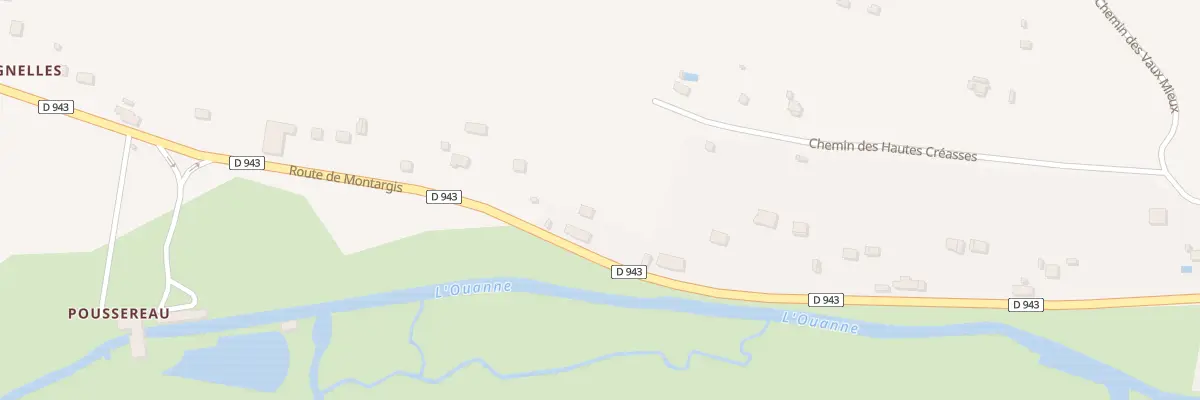 Plan du 426 Rte de Montargis à Château-Renard