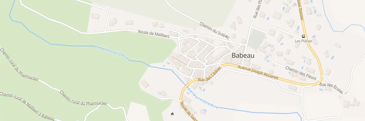 Plan du 5113 Babeau à Babeau-Bouldoux