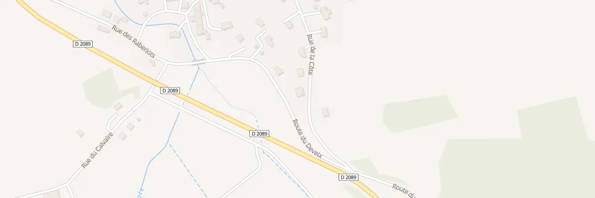 Plan du 5395 Rue de la Cote - Le Bourg à Nébouzat