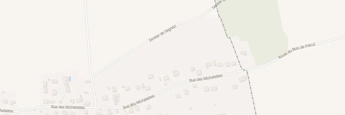 Plan du 33 Rue des Michelettes à Courtomer