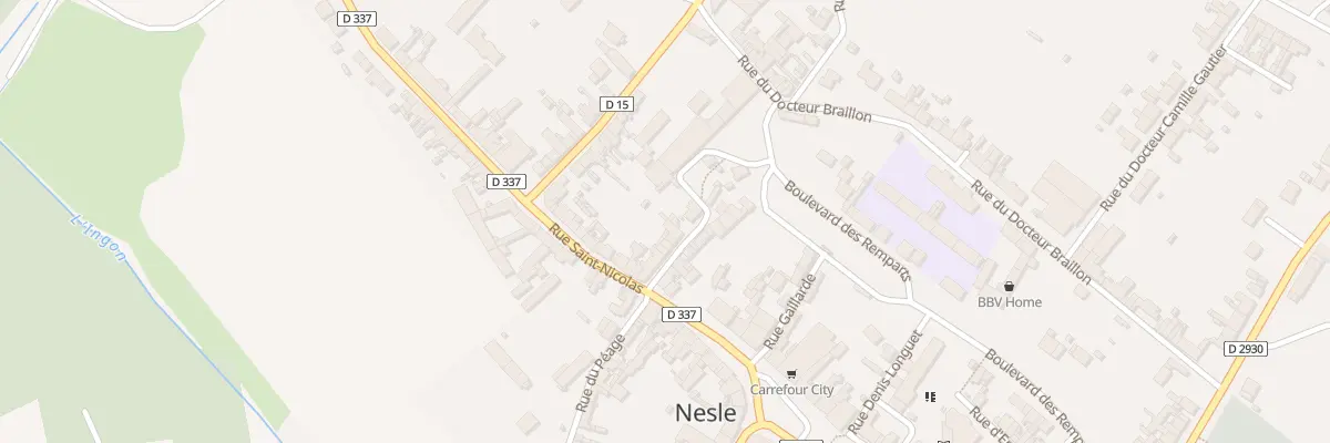 Plan du 9 Rue du Sac à Nesle