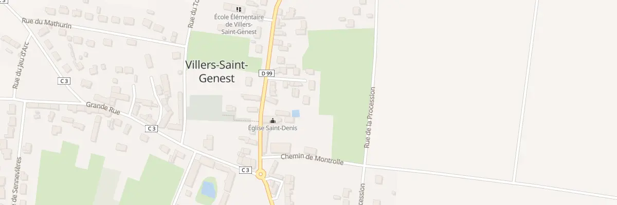 Plan du 25B Rue de l’Eglise à Villers-Saint-Genest