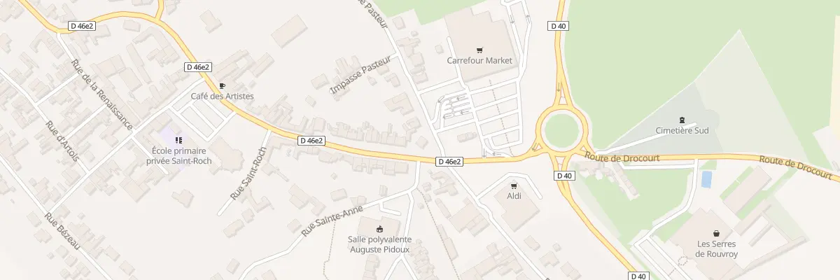 Plan du 29 Rue Pasteur à Rouvroy