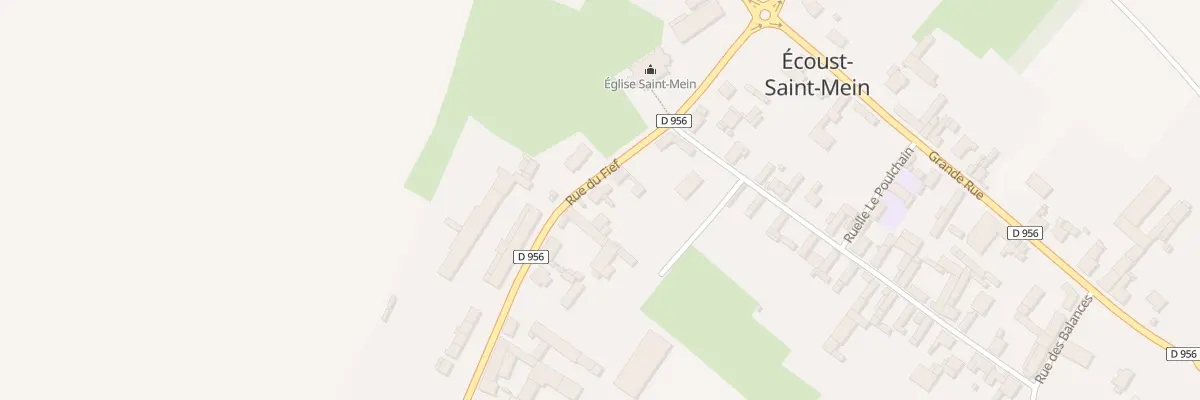 Plan du 11 Rue du Fief à Écoust-Saint-Mein