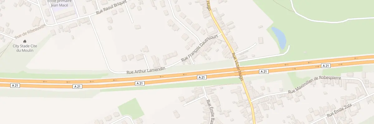 Plan du 49 Rue Emile Basly à Fouquières-lès-Lens