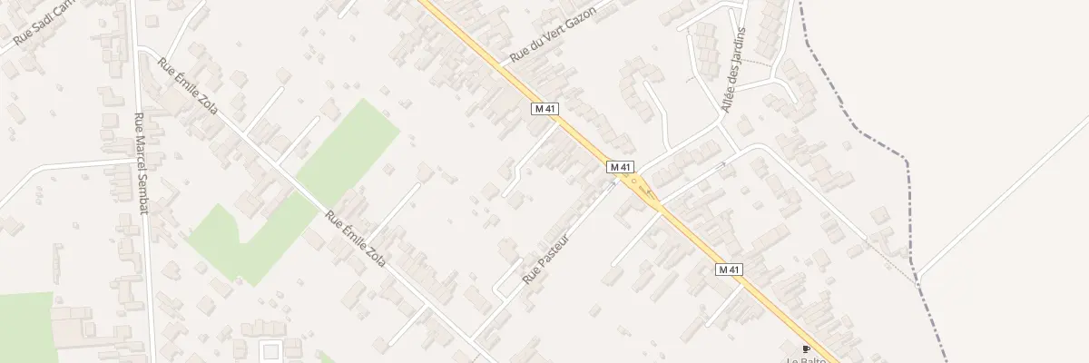 Plan du 13 Rue Jean Jaurès à Sainghin-en-Weppes