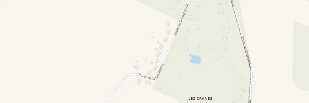 Plan du 22 La Mardelle des Coudres à Thorailles