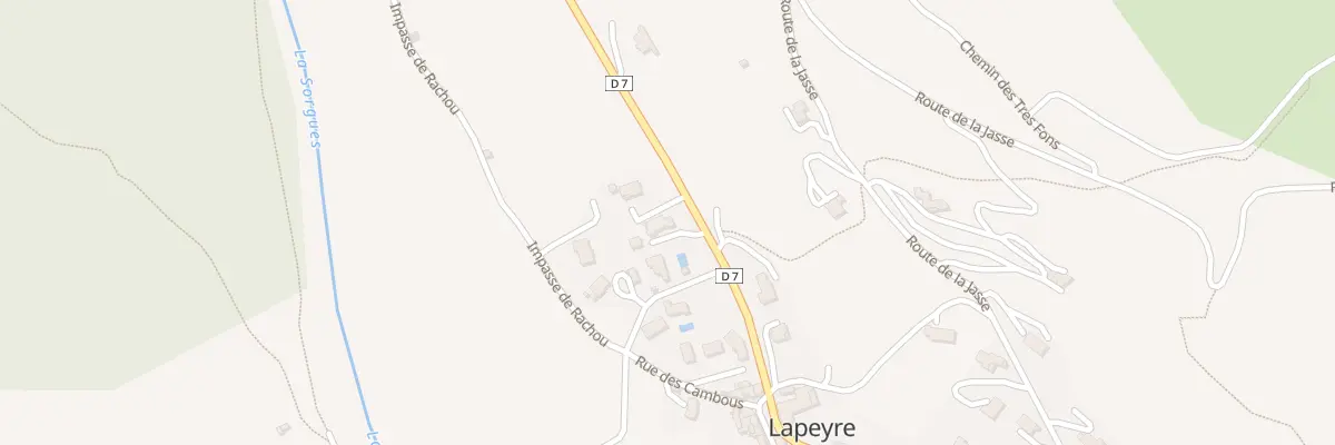 Plan du 5127A Le Champ de Lafon à Versols-et-Lapeyre