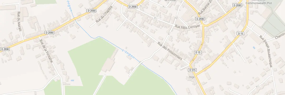 Plan du 17 Rue des Poissonniers à Nesle
