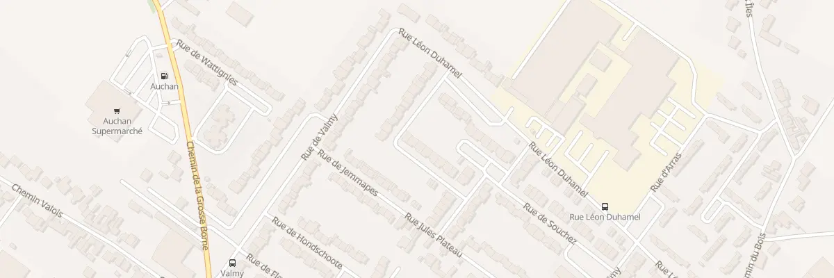 Plan du 13 Rue de Carency à Harnes