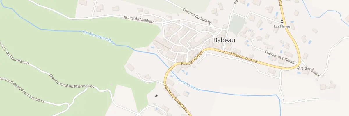 Plan du 5140 Babeau à Babeau-Bouldoux