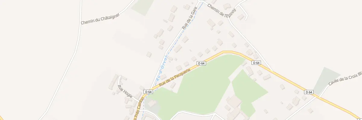 Plan du 7 Rue de la Pecquerie à Cannectancourt