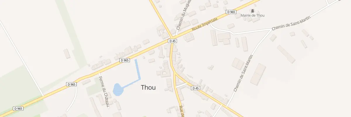 Plan du 5071 Le Bourg à Thou