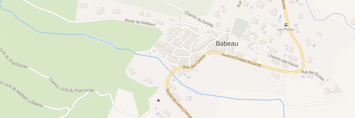 Plan du 5097 Babeau à Babeau-Bouldoux