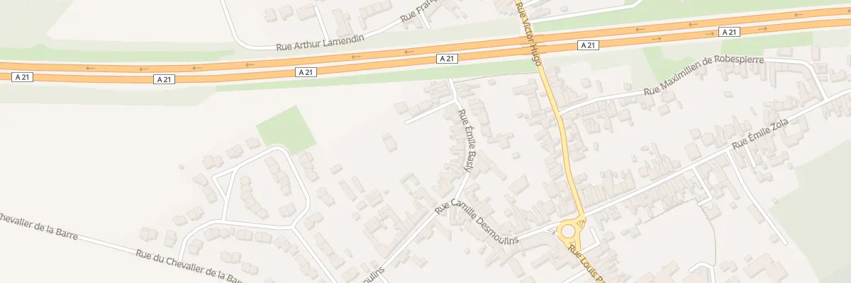 Plan du 19 Rue Emile Basly à Fouquières-lès-Lens
