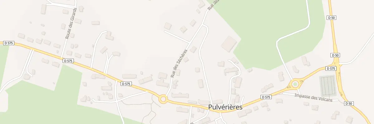Plan du 5226 Rue des Sechères à Pulvérières