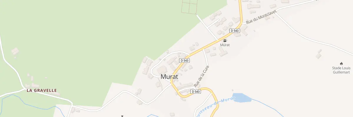 Plan du 14 Rue Paul Lassauzé à Murat