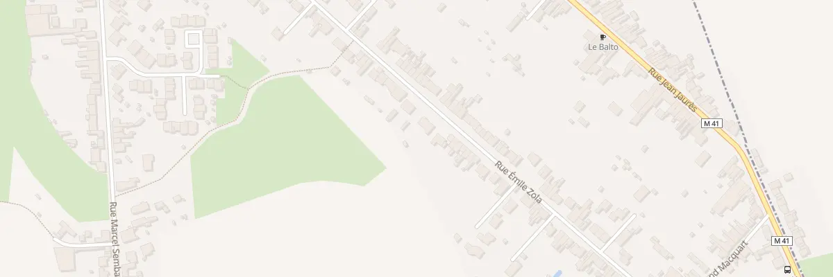 Plan du 509 Rue Émile Zola à Sainghin-en-Weppes