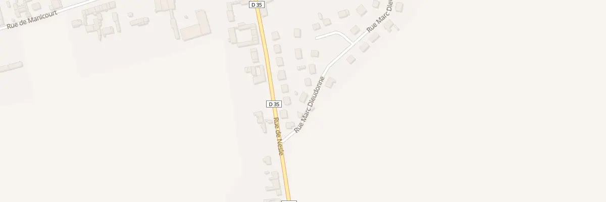Plan du 1 Rue Marc Dieudonne à Mesnil-Saint-Nicaise