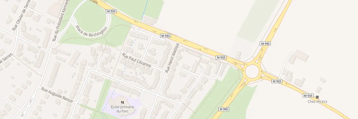 Plan du 7 Rue Henri Matisse à La Chapelle-d’Armentières