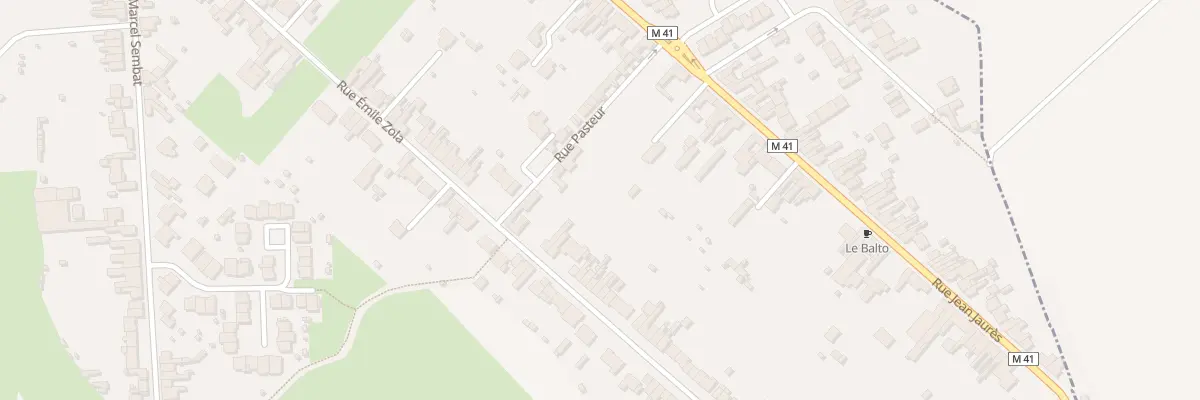 Plan du 418 Rue Émile Zola à Sainghin-en-Weppes