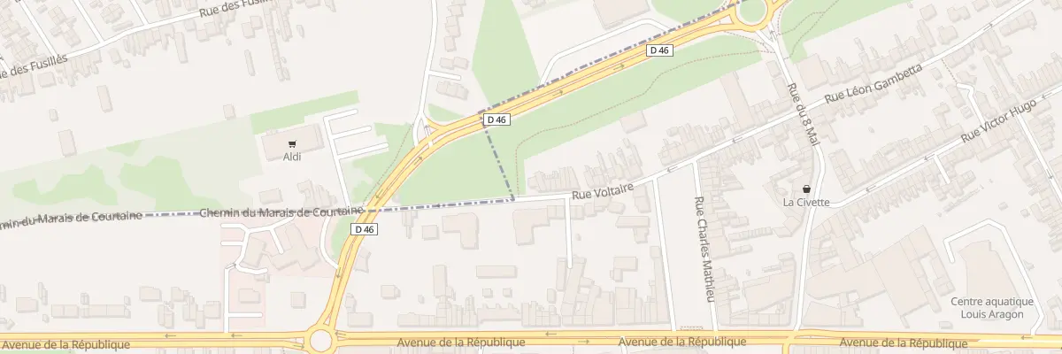 Plan du 65 Rue Voltaire à Billy-Montigny