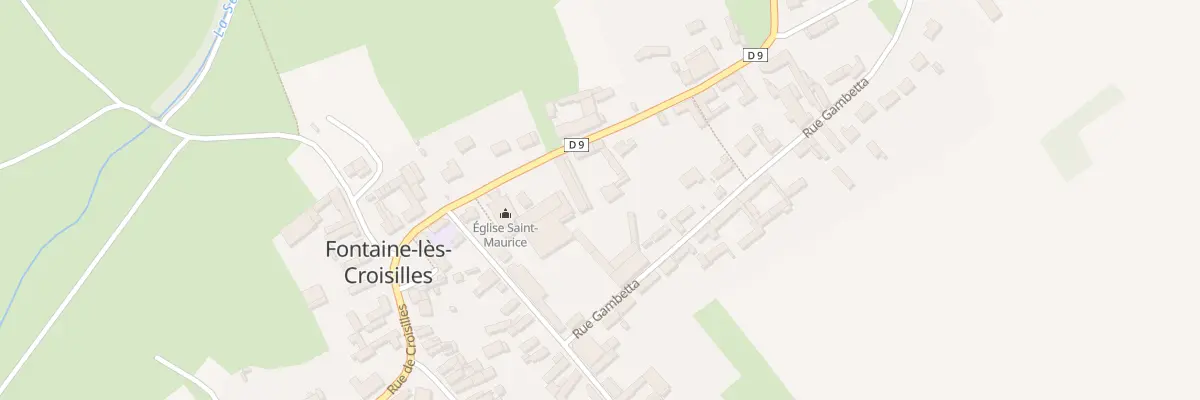 Plan du 16 Rue Albert Michel à Fontaine-lès-Croisilles