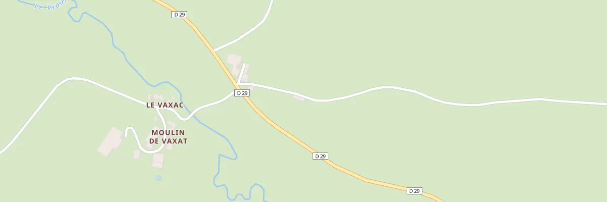 Plan du 5250 Le Baxac à Vézins-de-Lévézou
