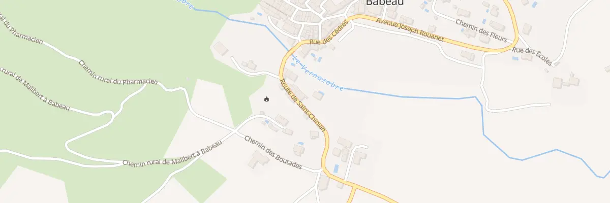 Plan du 5186 Babeau à Babeau-Bouldoux