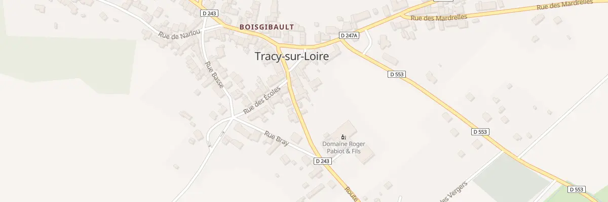 Plan du 7 Rte de Pouilly à Tracy-sur-Loire