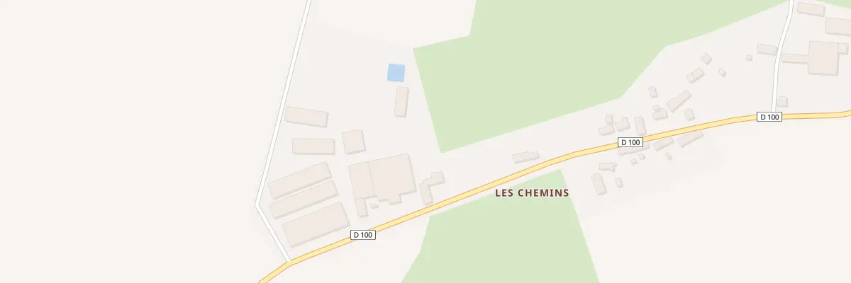 Plan du 5222 Les Chemins à Lapeyrouse