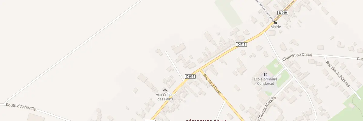 Plan du 84A Rte d’Arras à Bois-Bernard
