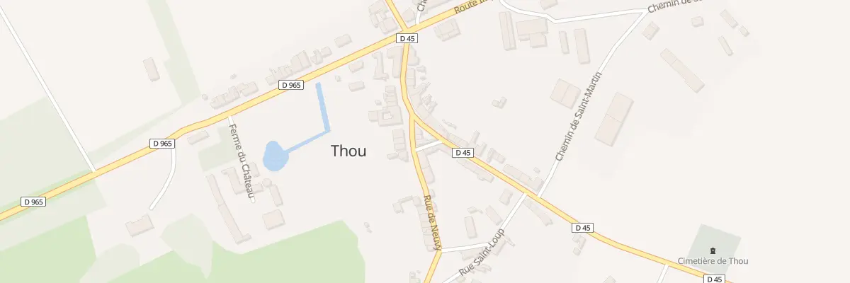 Plan du 5066 Le Bourg à Thou